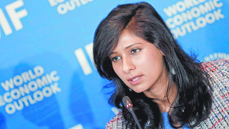 FILE PHOTO: Gita Gopinath, IMF