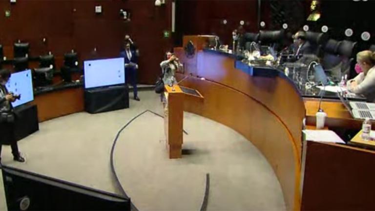 Con 68 votos a favor y 58 en contra, el Senado aprobó la iniciativa preferente enviada por el presidente Andrés Manuel López Obrador. Foto EE: Captura de video /Senado de la República