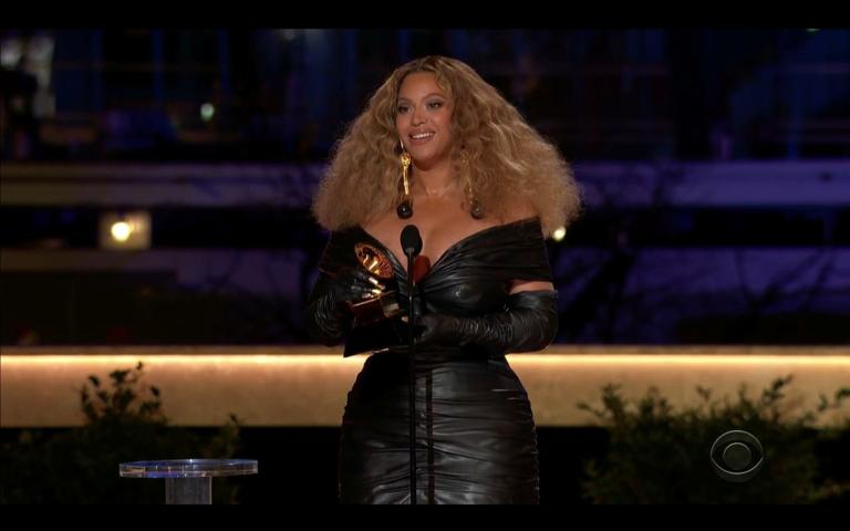 Beyoncé Knowles se convirtió en la tercera artista con más premios Grammy en la historia. Foto: Reuters
