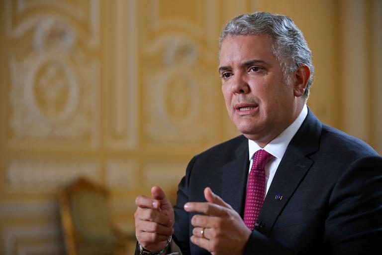 El gobierno de Iván Duque ha presentado una nueva reforma tributaria en Colombia. Foto: Reuters