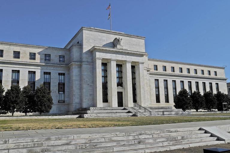 FILE PHOTO: Federal Reserve Board building on Constitution Avenue is pictured in Washington