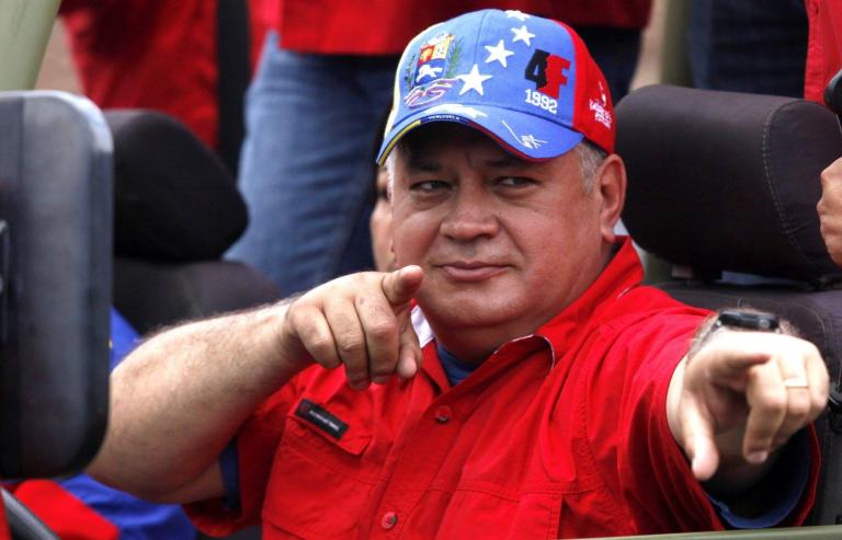 Diosdado Cabello, vicepresidente del Partido Socialista Unido de Venezuela. Foto: EE Archivo.