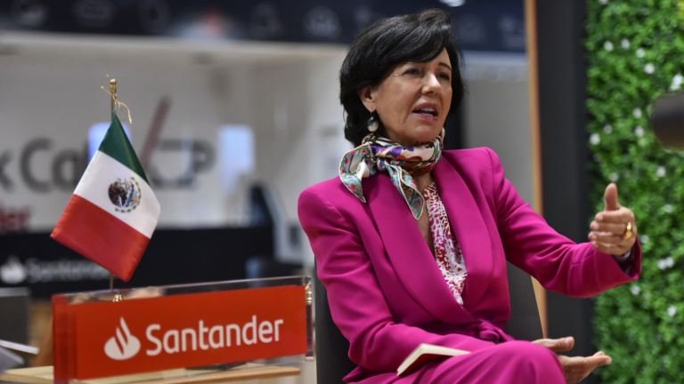 Ana Botín, presidenta del Banco Santander. Foto EE: Cortesía