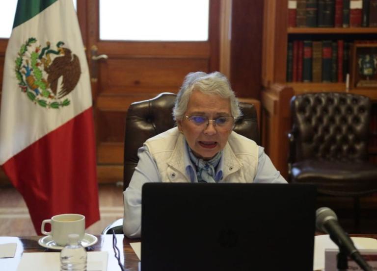 Olga Sánchez Cordero, secretaria de Gobernación. Foto: T witter.com/M_OlgaSCordero.