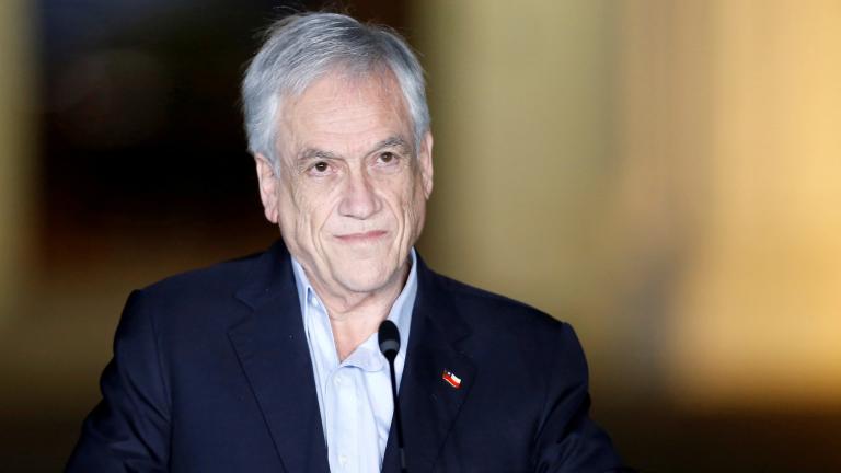 Sebastián Piñera, presidente de Chile. Foto: Reuters