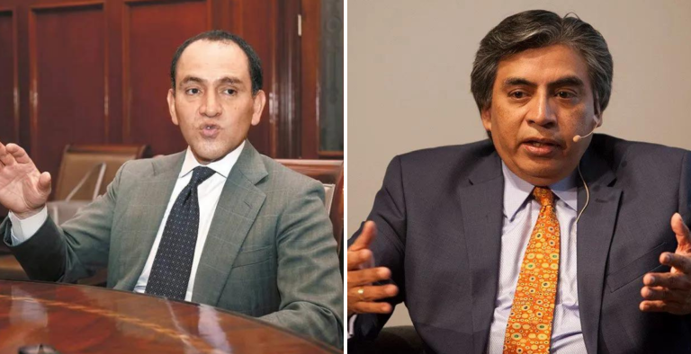 El secretario de Hacienda, Arturo Herrera y el subgobernador del Banxico, Gerardo Esquivel, fueron mencionados por expertos como candidatos naturales para convertirse en el próximo banquero central. Foto EE: Especial