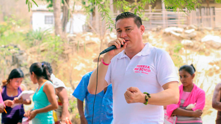 José Alberto “Güero” Alonso Gutiérrez, candidato del partido Fuerza por México por la presidencia municipal de Acapulco. Foto EE: Cortesía Twitter