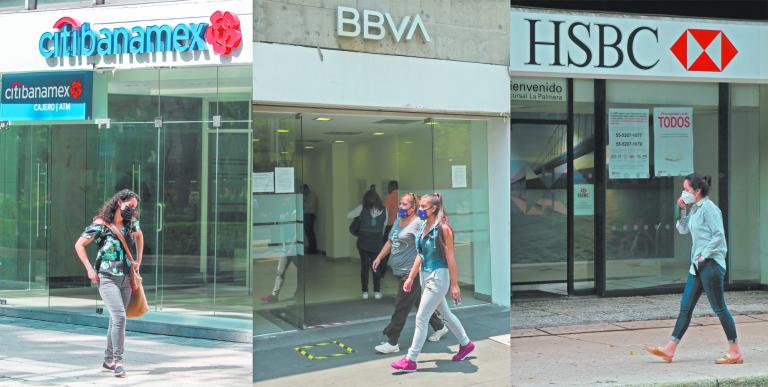 Los bancos en el mundo hicieron reservas para hacer frente a la crisis del Covid-19. Foto EE: Archivo