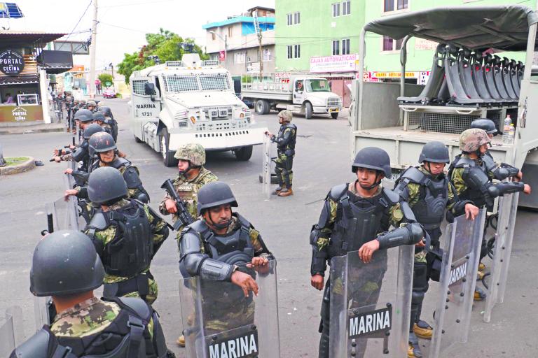 La Marina es una de las instituciones que participa en las operaciones de combate al crimen organizado en México junto al Ejército y la Guardia Nacional. Foto: Cuartoscuro