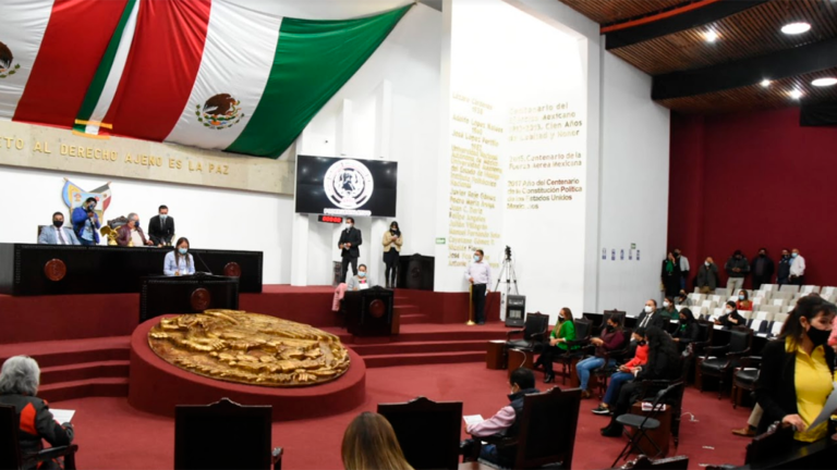 Sesión ordinaria del Congreso de Hidalgo. Foto EE: Cortesía