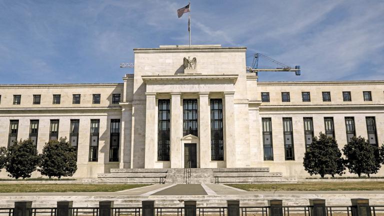 FILE PHOTO: The Federal Reserve Board building on Constitution Avenue is pictured in Washington