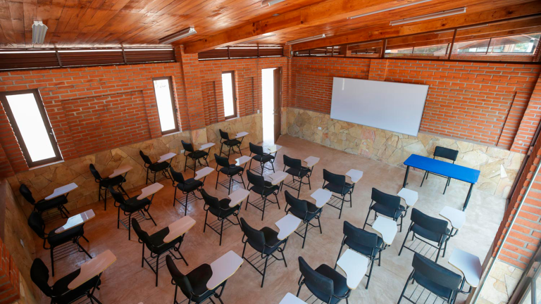 Universidad para el Bienestar Benito Juárez García en Tlaltizapán de Zapata, Morelos. Foto EE: Cortesía lopezobrador.org.mx