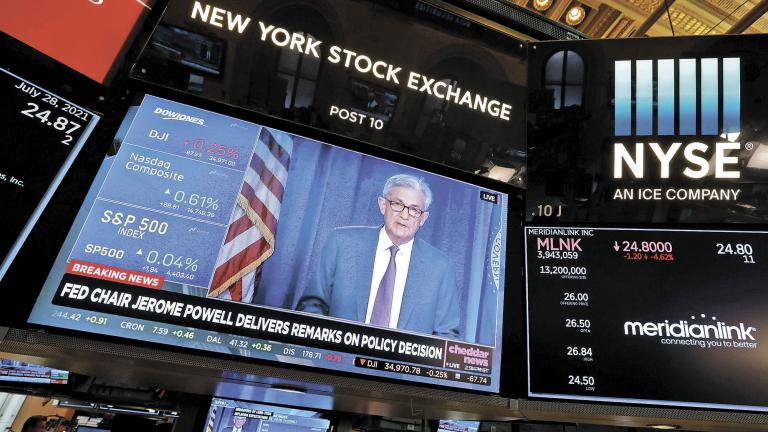 Jerome Powell, presidente de la Reserva Federal (Fed) de Estados Unidos. Foto: Reuters