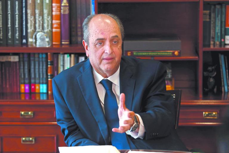 Rafael Anzures Uribe, magistrado presidente del Tribunal Federal de Justicia Administrativa. 