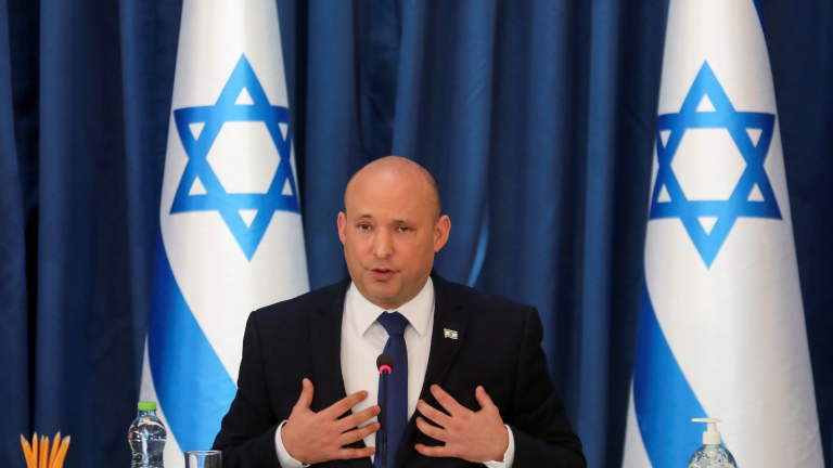 El primer ministro israelí, Naftali Bennett. Foto: Reuters.