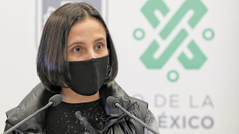 Luz Elena Gonz�lez, secretaria de Finanzas de la Ciudad de Mexico