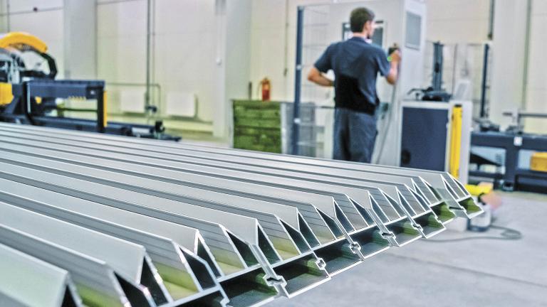 Aluminium profiles for constructions,