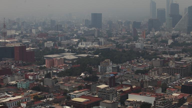 Contaminación en la Ciudad de México: Foto EE: Rosario Servin