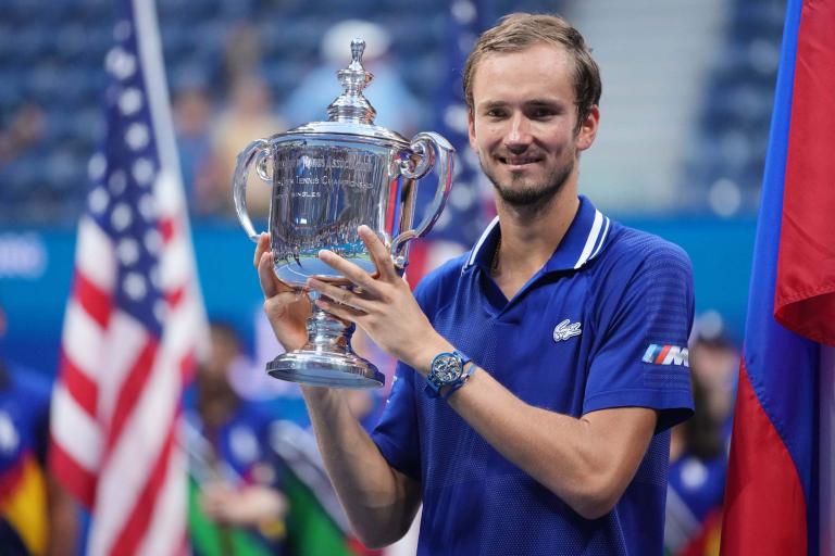 Daniil Medvedev ganó la final del Abierto de Estados Unidos. Foto: Reuters