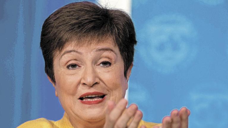 La Directora Ejecutiva del BM, Kristalina Georgieva. Foto: AFP