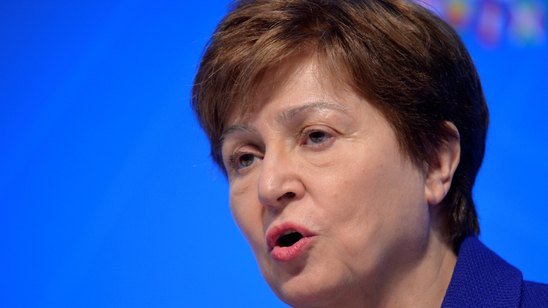 Kristalina Georgieva, Directora Gerente del Fondo Monetario Internacional. Foto: Reuters.