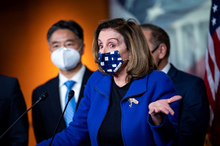 Nancy Pelosi, presidenta de la Cámara de Representantes de Estados Unidos. Foto: Reuters