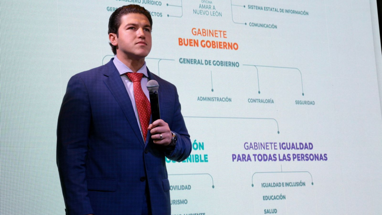 Samuel García, gobernador electo de Nuevo León. Foto EE: Cortesía Gobierno de Nuevo León