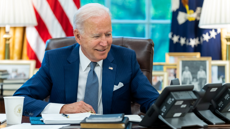 El presidente de Estados Unidos, Joe Biden, pidió a un juez bloquear pronto la restrictiva ley de Texas. Foto: Reuters