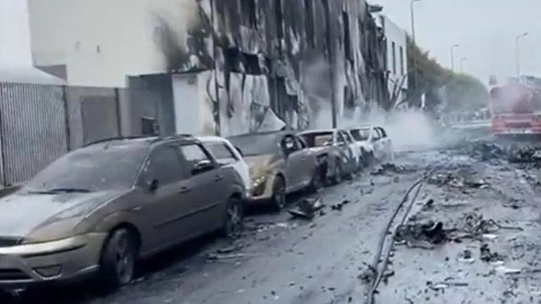 Foto: Twitter Cuerpo Nacional de Bomberos de Italia.