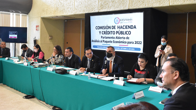 Parlamento Abierto de Análisis del Paquete Económico 2022 en la Cámara de Diputados. Foto EE: Cortesía Cámara de Diputados