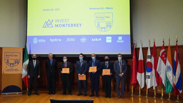 La primera edición del Invest Monterrey Business Talks Asia. Foto: Cortesía.