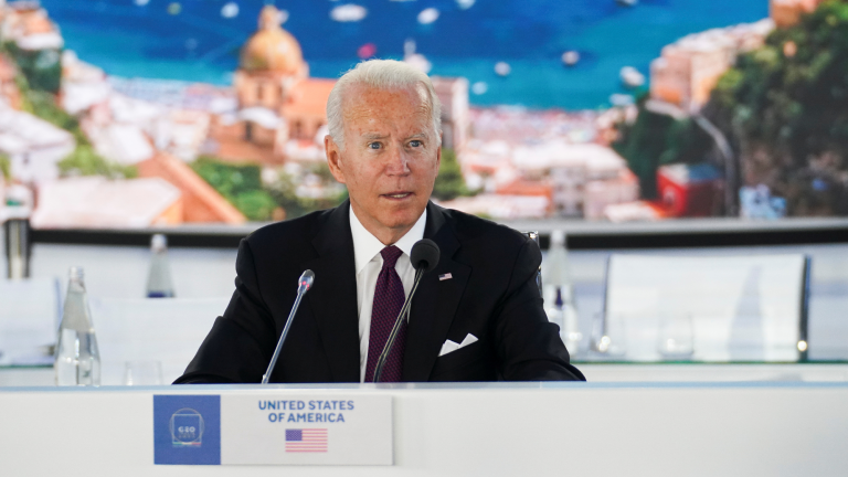 Joe Biden, presidente de Estados Unidos. Foto: Reuters. 