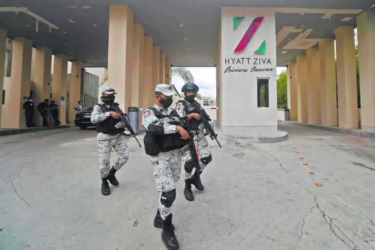 Se registró un enfrentamiento entre presuntos narcomenudistas en Puerto Morelos, Quintana Roo. Foto: Reuters