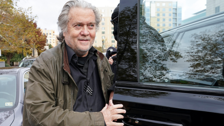 Steve Bannon, exasesor del expresidente de Estados Unidos, Donald Trump. Foto: Reuters.