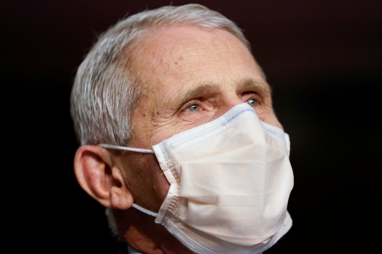 Anthony Fauci, asesor de la Casa Blanca sobre la pandemia. Foto: Reuters