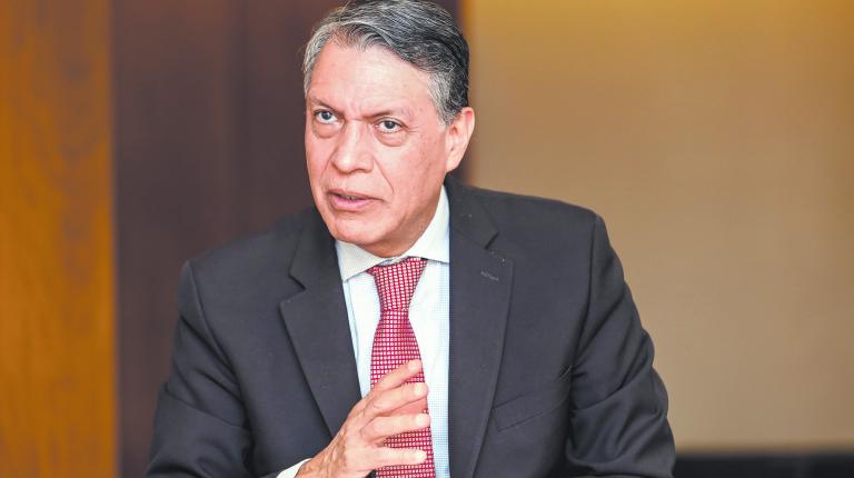 Iván Pliego Moreno, presidente de la Comisión Nacional de Ahorro para el Retiro (Consar). Foto EE: Gilberto Marquina