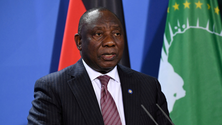 El presidente sudafricano, Cyril Ramaphosa. Foto: Reuters.