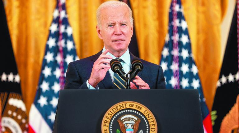 El presidente estadounidense Joe Biden. Foto: Reuters.