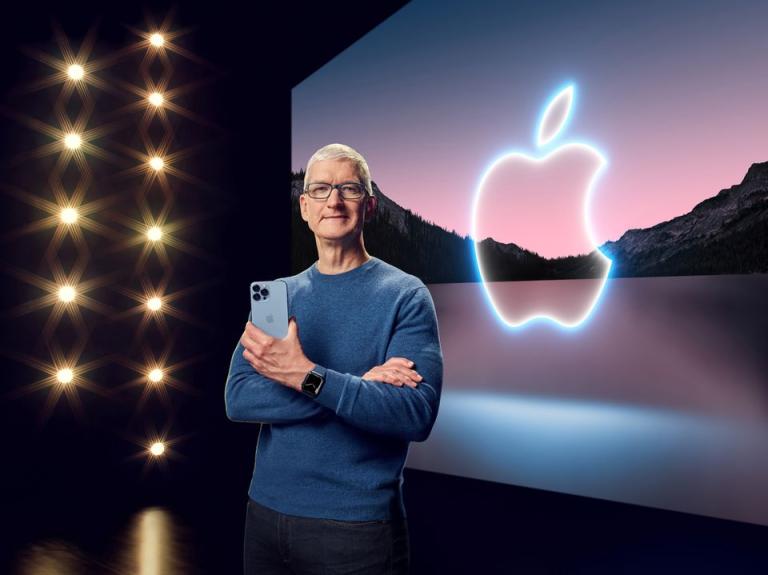 Tim Cook, CEO de Apple. Foto EE: Archivo