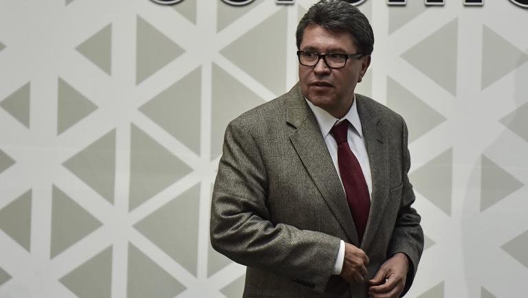 CIUDAD DE MEXICO, 24ENERO2019.- Ricardo Monreal, coordinador de Morena en el Senado y la senadora Citlalli Hernandez, encabezaron la ceremonia de inauguraciÃ³n de la Cuarta EdiciÃ³n del Modelo de Naciones Unidas del Senado de la Republica SENADOMUN 2019 dirigido a jÃ³venes para que realicen actividades sobre temas de polÃtica internacional y nacional.  FOTO: MARIO JASSO /CUARTOSCURO.COM