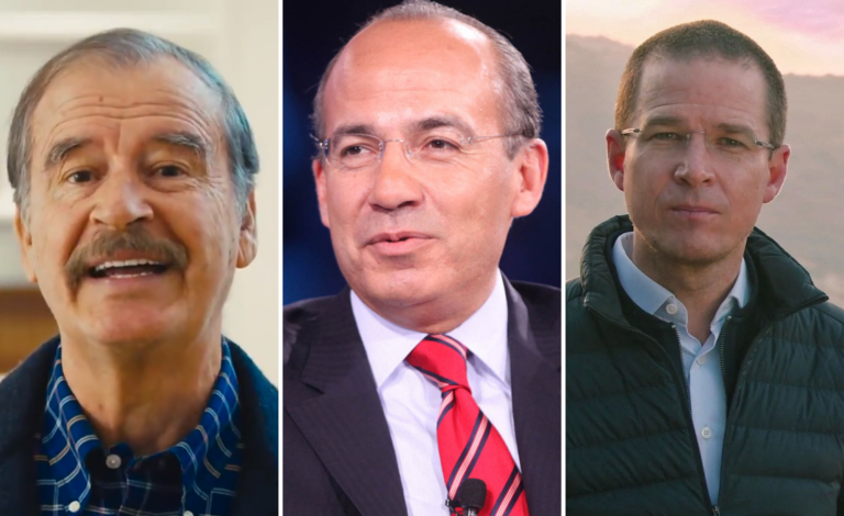 Los panistas Vicente Fox, Felipe Calderón y Ricardo Anaya desearon la pronta recuperación del presidente Andrés Manuel López Obrador. Foto EE: Especial