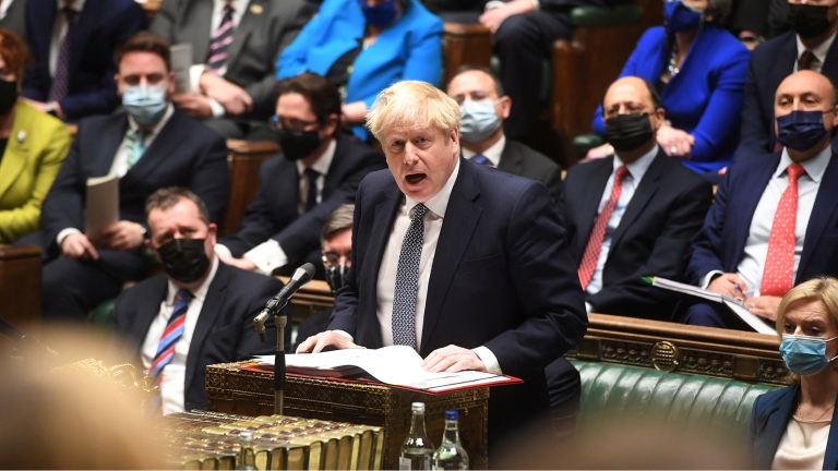 El primer ministro británico Boris Johnson. Foto: Reuters.