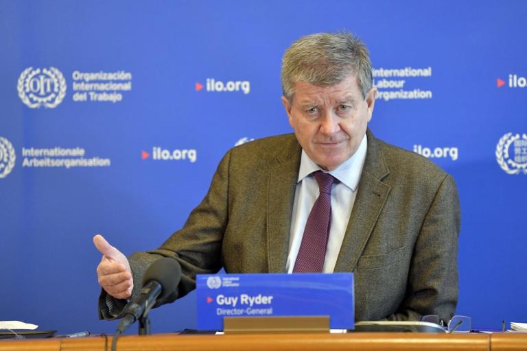 Guy Ryder, director general de la OIT. Foto: Especial