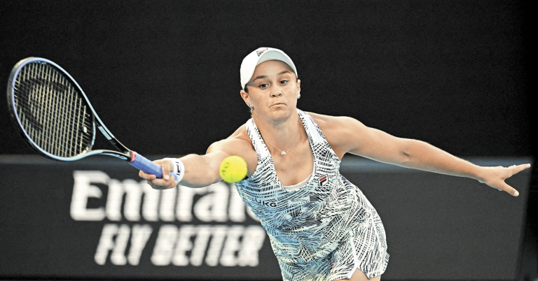 Ashleigh Barty, tenista australiana. Foto: Reuters