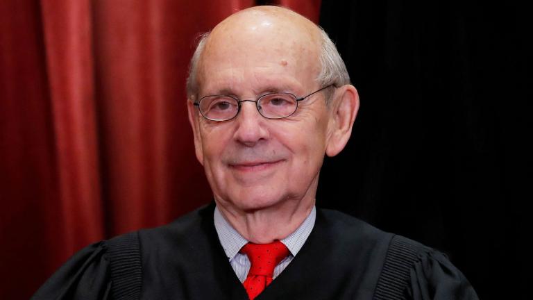 El juez progresista Stephen Breyer. Foto: Reuters.