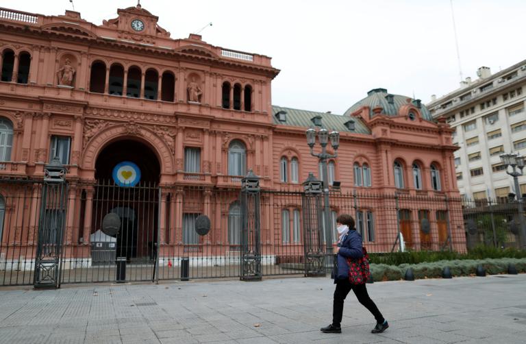 Casa rosada en Buenos Aires, Argentina. Foto: Reuters