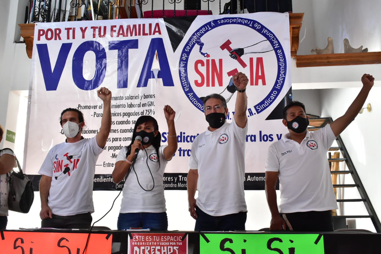 Sindicato Independiente de Trabajadoras y Trabajadores de la Industria Automotriz. Foto EE: Cortesía