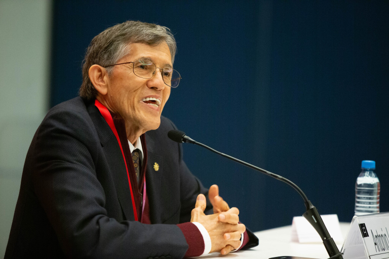 Doctor Antonio Lazcano. Foto EE: Cortesía FIL