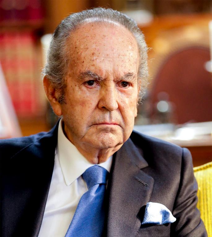 Alberto Baillères González, considerado uno de los principales empresarios mexicanos, falleció a sus 90 años de edad.. Foto EE: Especial