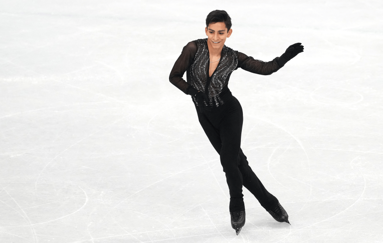 Donovan Carrillo, patinador mexicano. Foto: Reuters